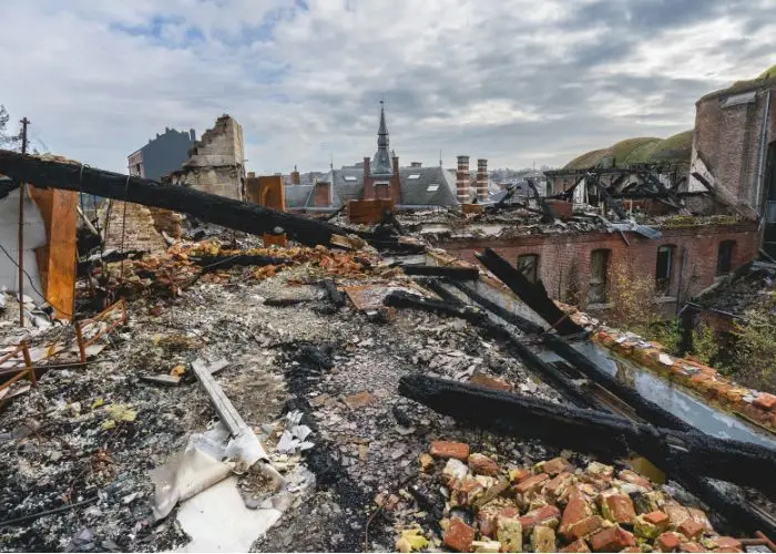 Dystopische stad
